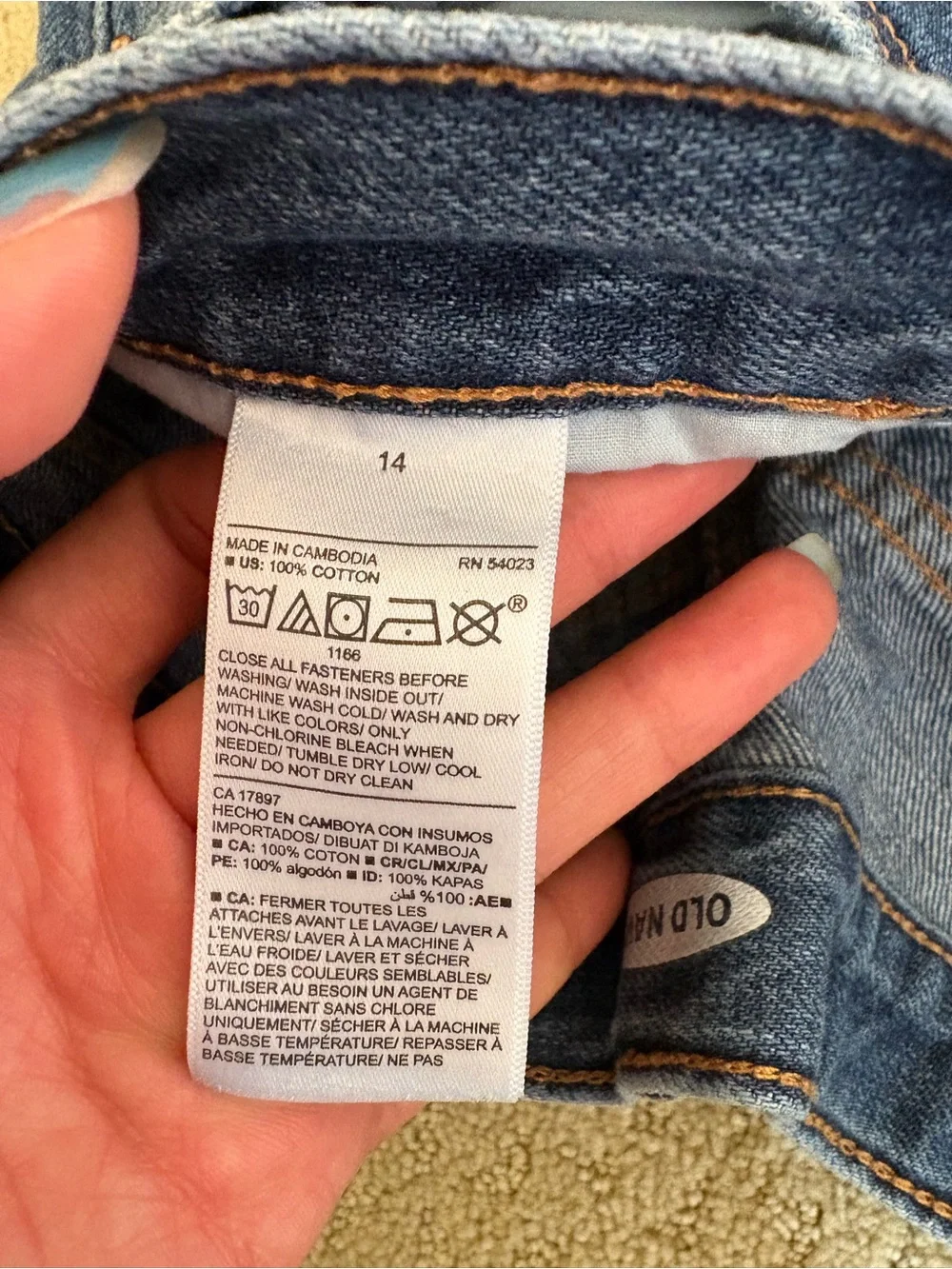 Old Navy Girls (Kids) Jean Shorts